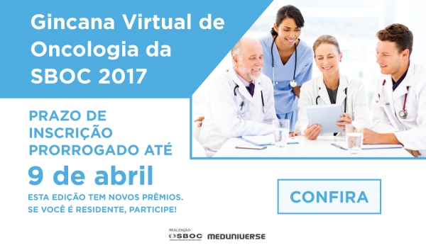 Prorrogado até 9 de abril prazo de inscrição para a Gincana de Oncologia