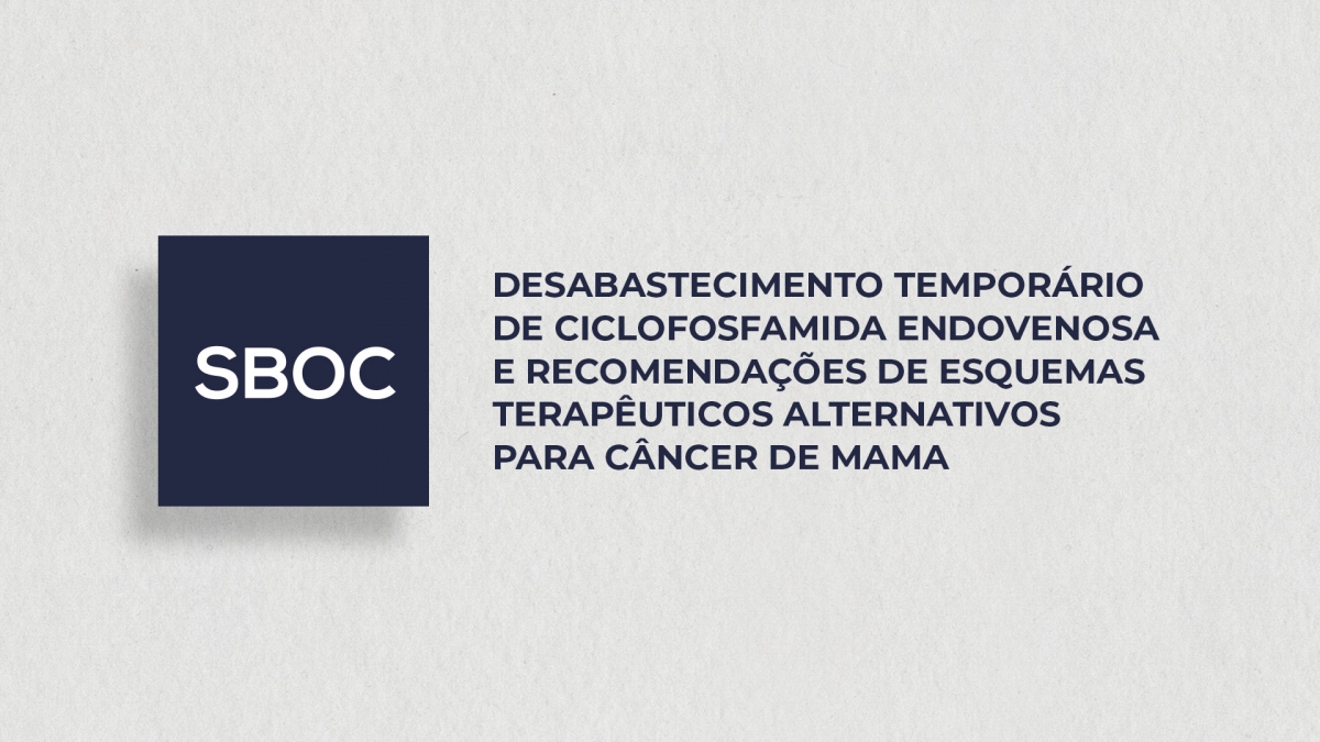 Desabastecimento tempor&aacute;rio de ciclofosfamida endovenosa