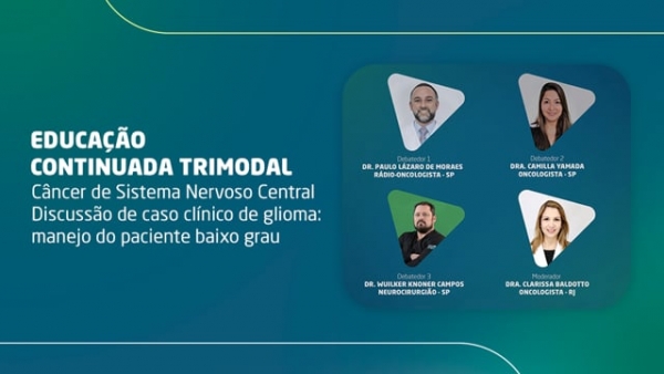 O Trimodal é uma série de eventos online com discussão multidisciplinar em oncologia, promovidos em conjunto por SBOC, SBRT e SBCO.